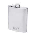 Bary3 8 oz Silver Stainless Steel Flask BAR-0137